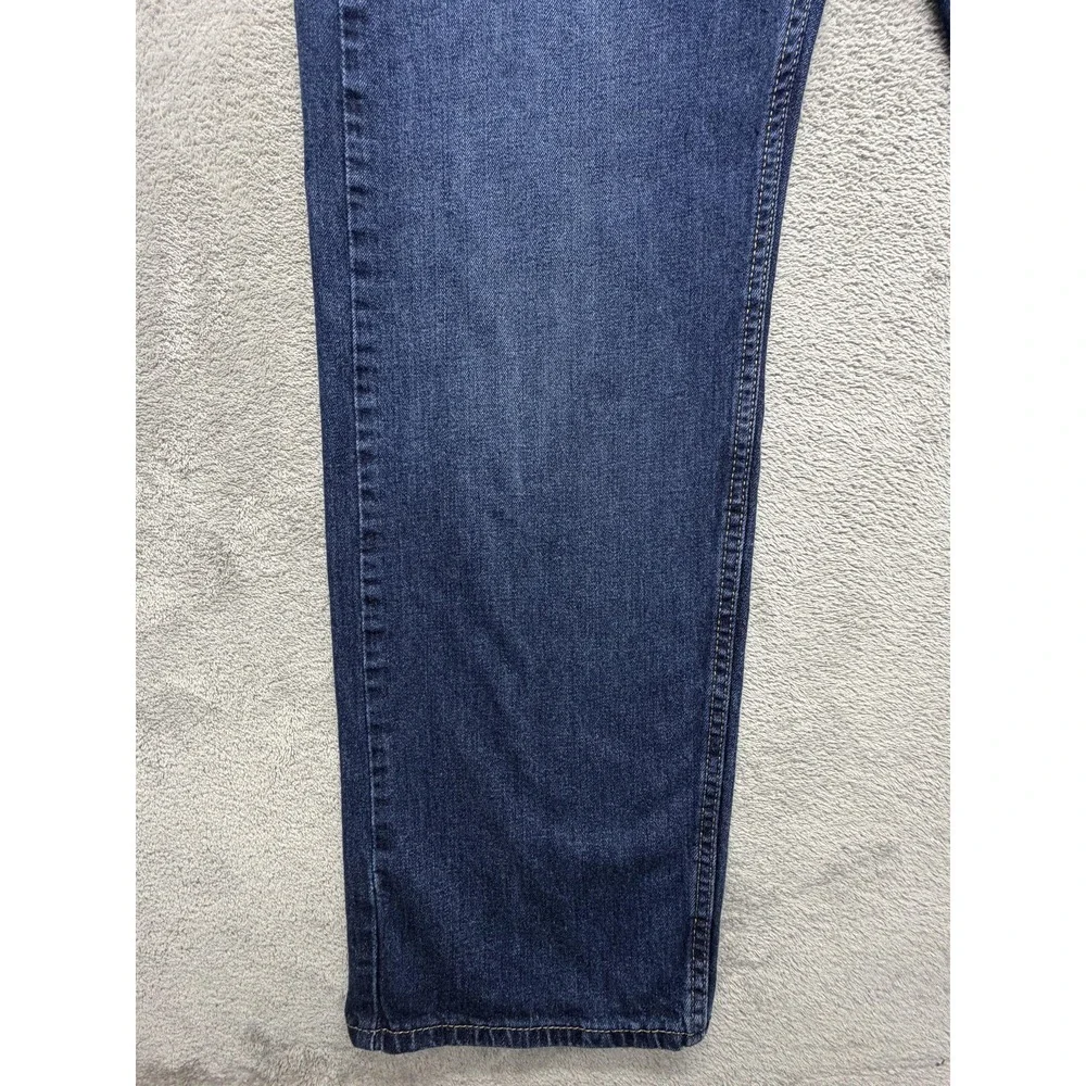 Levis‎ 505 Jeans Mens Measured 38x31 Blue Straight Regular Denim Zip Fly